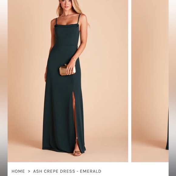 Birdy Grey Dresses & Skirts - Birdy Grey Ash Crepe Dress - Emerald
